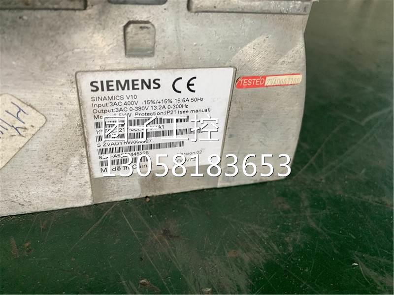 ￥西门子 89新变频器 V10系列 6SL3217-0CE25-5UA1 5.5KW 询价