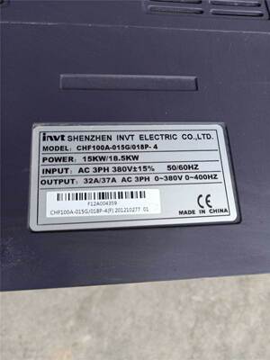 英威变频器 CHF腾100A-015G/01P8-ATB415KW/18.5KW原装拆机实图二