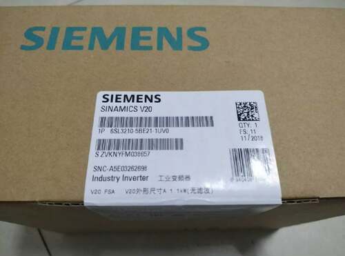 6SL3210-5BE25-5UV0西门子5.5KW V20变频器6SL32105BE255UV0询价