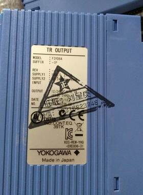 日本横河模块F3YD64-1P，F3YD64-IP，F3YD64-lP询价