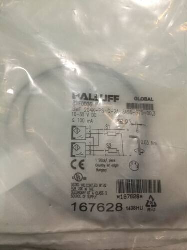 全新原装巴鲁夫BALLUFF BMF0006 BMF 204K-PS-C-2A-SA95-S75-00,3