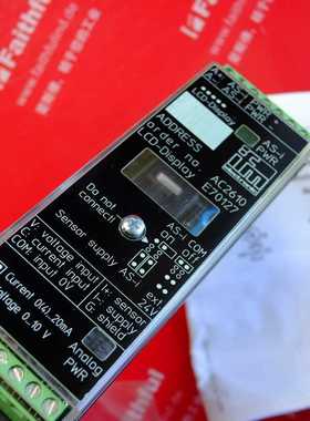 @Ifm AC2610 易福门全新AS-i从站模块 AnalogModule 1AI ST询价