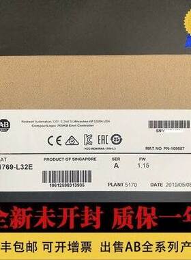 AB罗克韦尔 1769-L32E AB 美国 全新 原装 现货 询价