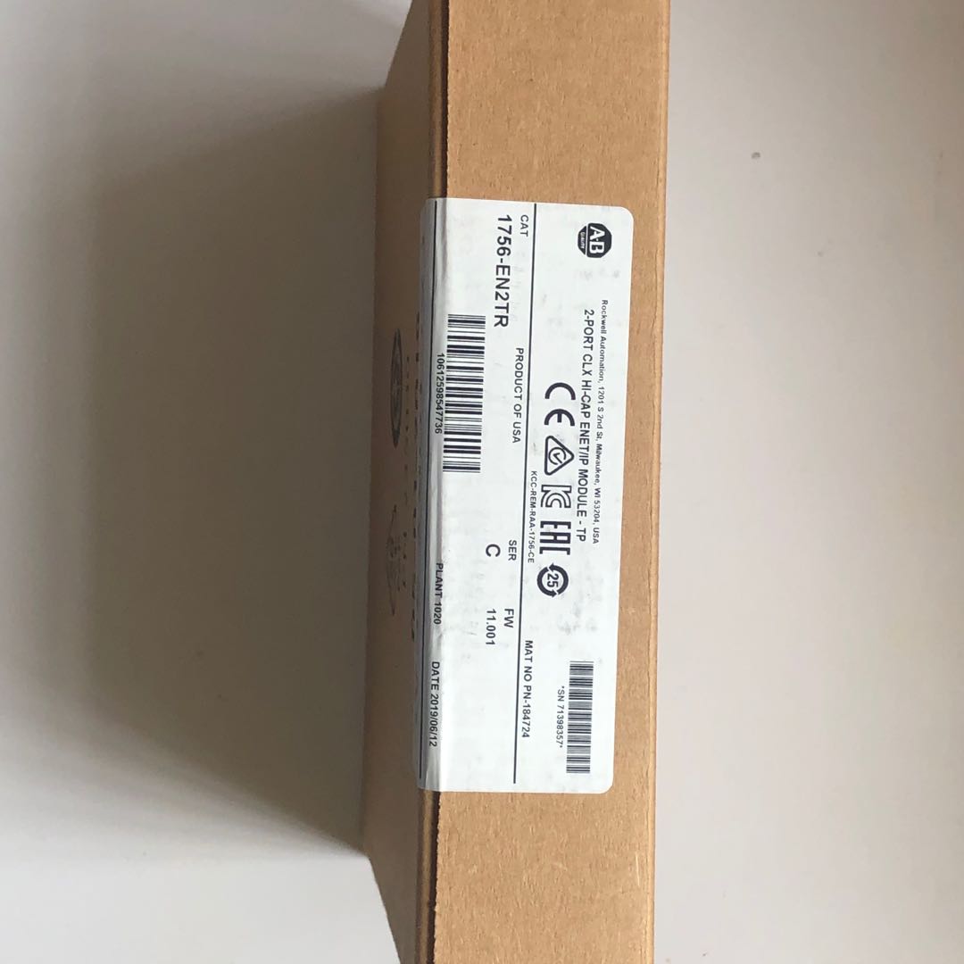 1756-EN2TR 原装美国AB罗克韦尔PLC模块ControlLogix系列询价