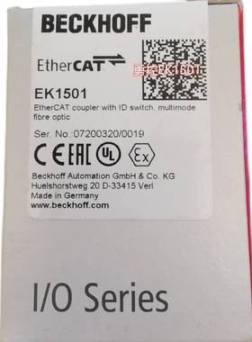 议价德国倍福BECKHOFF EL9540 EL9550 EL9560模块找勇控￥