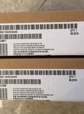 西门子全新 6ES7 322-1BL00-0AA0 6ES7322-1BLOO-OAAO PLC模块询