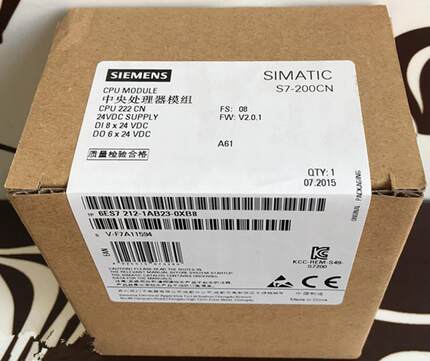 6ES7 212-1AB23-OXB8西门子S7200CPU6ES7212-1AB23-0XB81BB23模块