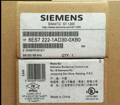 6ES7 222-1BD30-0XB0德国进口西门子全新信号板模块询价