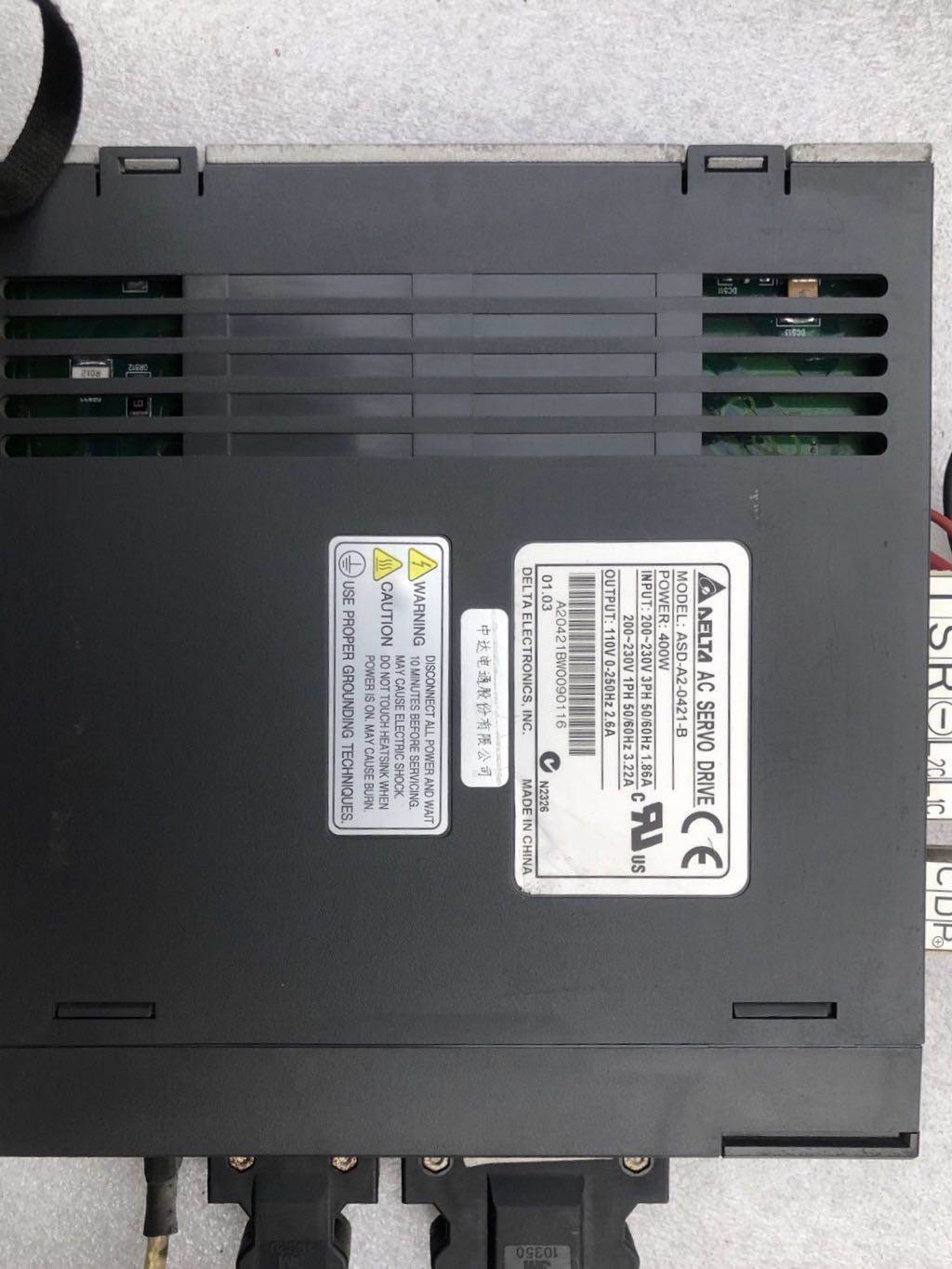 原装台达400W700W伺服电机ECMA-C20604SS+ASD-B2-0421-B询价