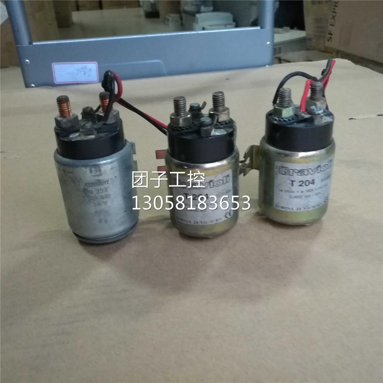 ￥T204伦茨LENZE变频器接触器T204 ravioli继电器24V 包好量大询