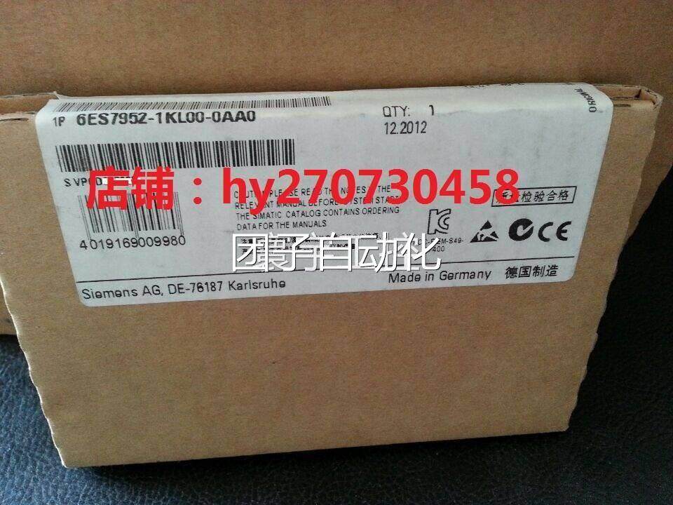 ES7 952-1KLO O-OAAOS7400内存卡2MB 1P 6ES-7952-1KL00-06AA0询