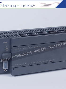 直营西朋电气S7-200PLC2162AD230XB0可挂接进口模块24V晶体管输出