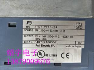 富士变频器 2.2KW 漂亮 220V 实物拍摄询价 FRN2.2E1S 2J功能包好