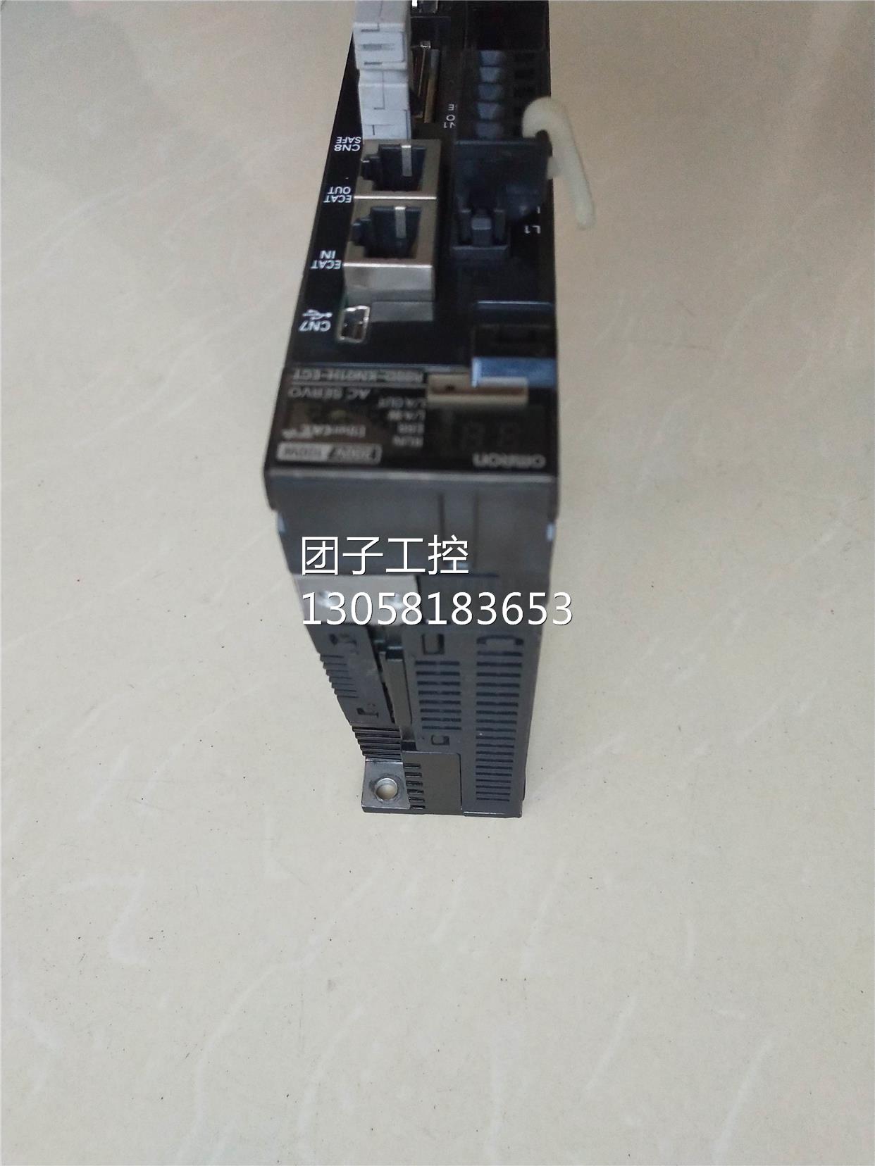 ￥R88D-KN01H-ECT-Z欧姆龙100W EtherCAT总线式驱动器9成新质保半