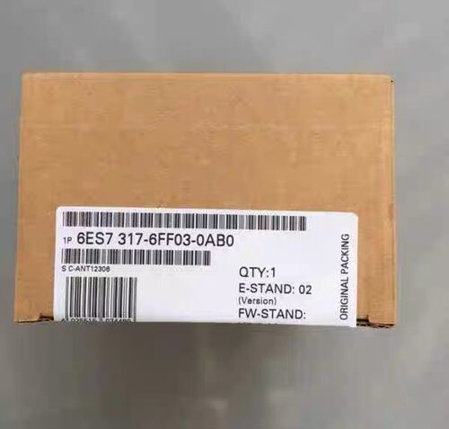 西门子CPU317F-2DP控制器6ES7317-6FF03-0AB0原装全新未拆封询价