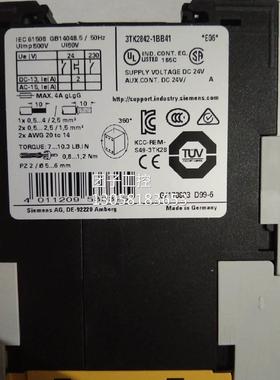 ￥西门子安全继电器 3TK2842-1BB41 24VAC/DC 原装西门子(德国)