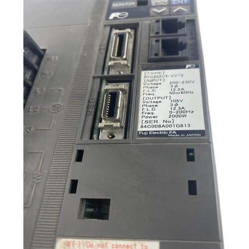 拆机富士伺服驱动器RYC202C3-VVT2 2KW 现货已测试 实物拍摄 包好