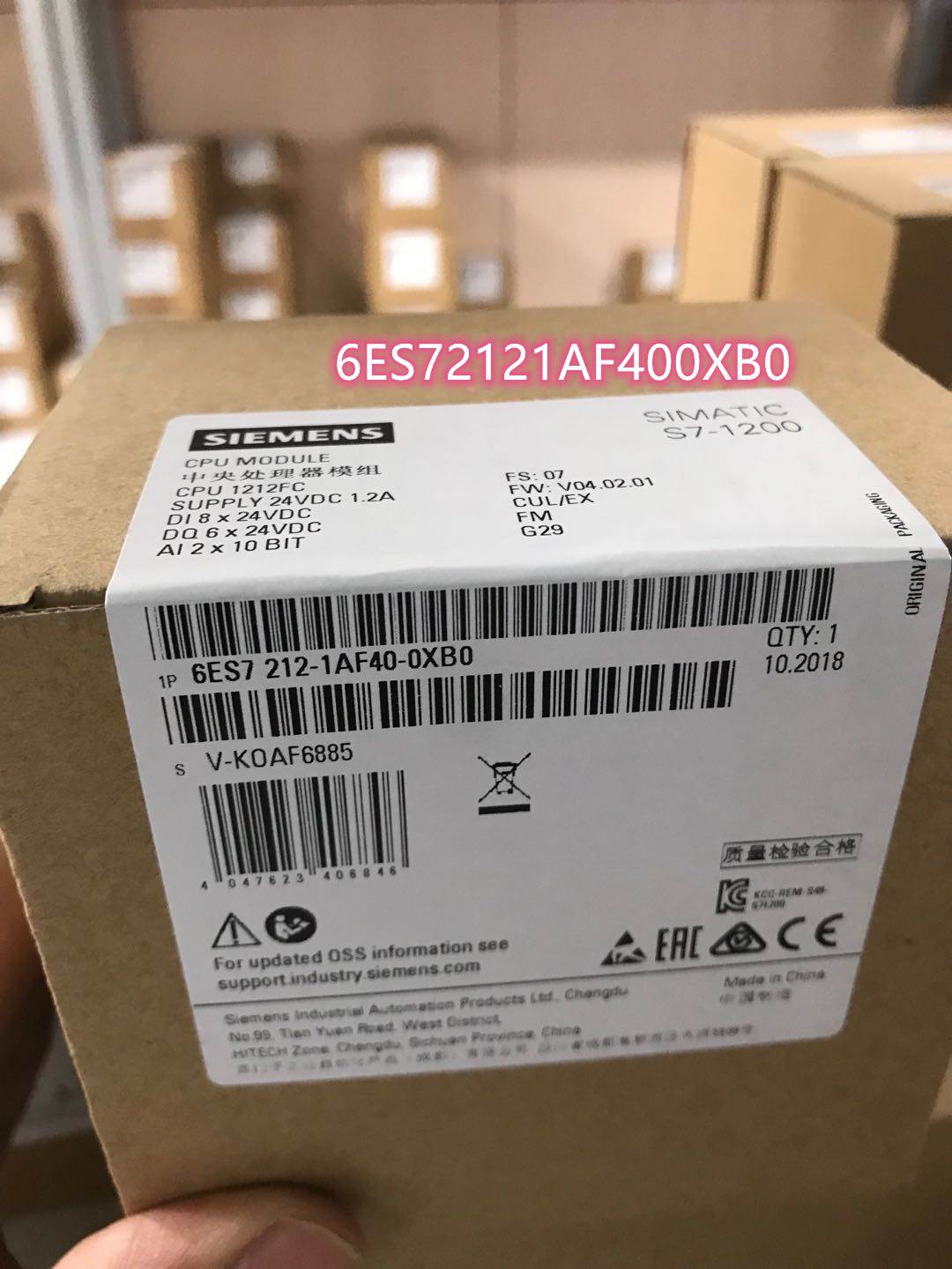 6ES7278-4BD32-0XB0原装 SM1278模块IP 6ES7 278-4BD32-OXBO询价