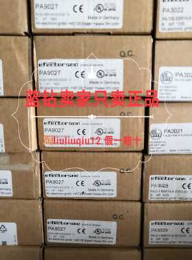 @IFM易福门压力传感器PA9027现货询价