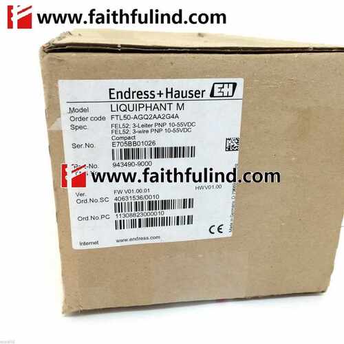 @E+H 943490-9000 恩德斯豪斯全新音叉式物位计 FTL50-AGQ2AA2G4A