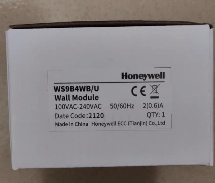 $霍尼韦尔WS9B4WB/U联网温控面板风机盘管温控面板询价
