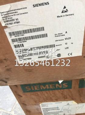 西门子主驱动矢量控制反用换流器6ES70变频器6SE7021-3TB61询价