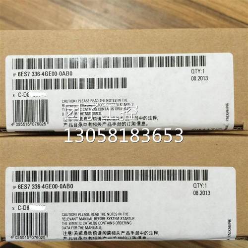 ！6ES7336-4GEOO-OABO西门子模拟量输入模块6ES7 336-4GE00-0AB0