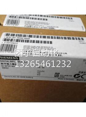 西门子原装6ES7321-1BH02-9AJ0SM321输入模块6ES7321-1BH02-4AA1