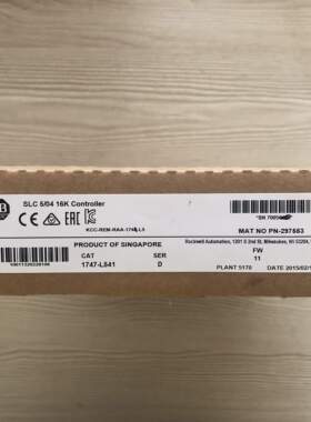 1747-L541美国AB罗克韦尔PLC模块 Allen-Bradley;SLC500 1747系列