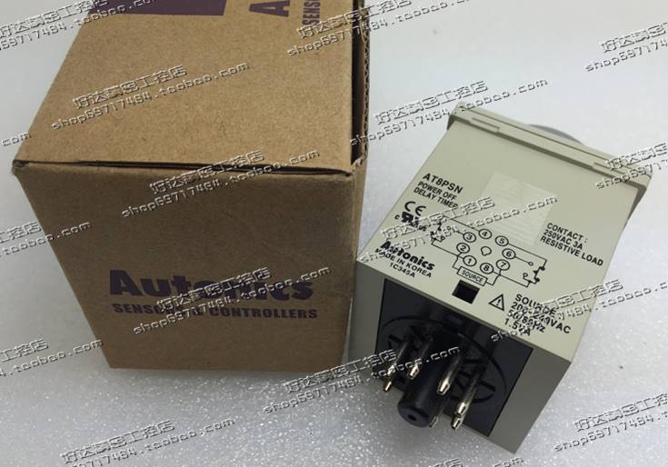 ！兴隆工控原装正品 断电延时继电器 AT8PSN 200-240VAC 实物拍摄