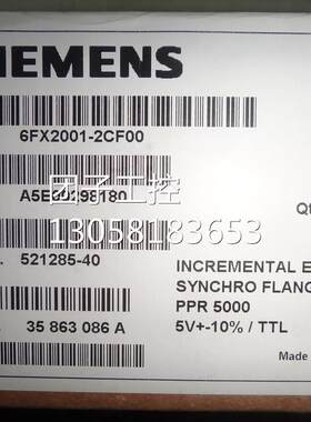 ！SIEMENS西门子编码器6FX2001-2FB25 6FX2001-2FB50 6FX20询价