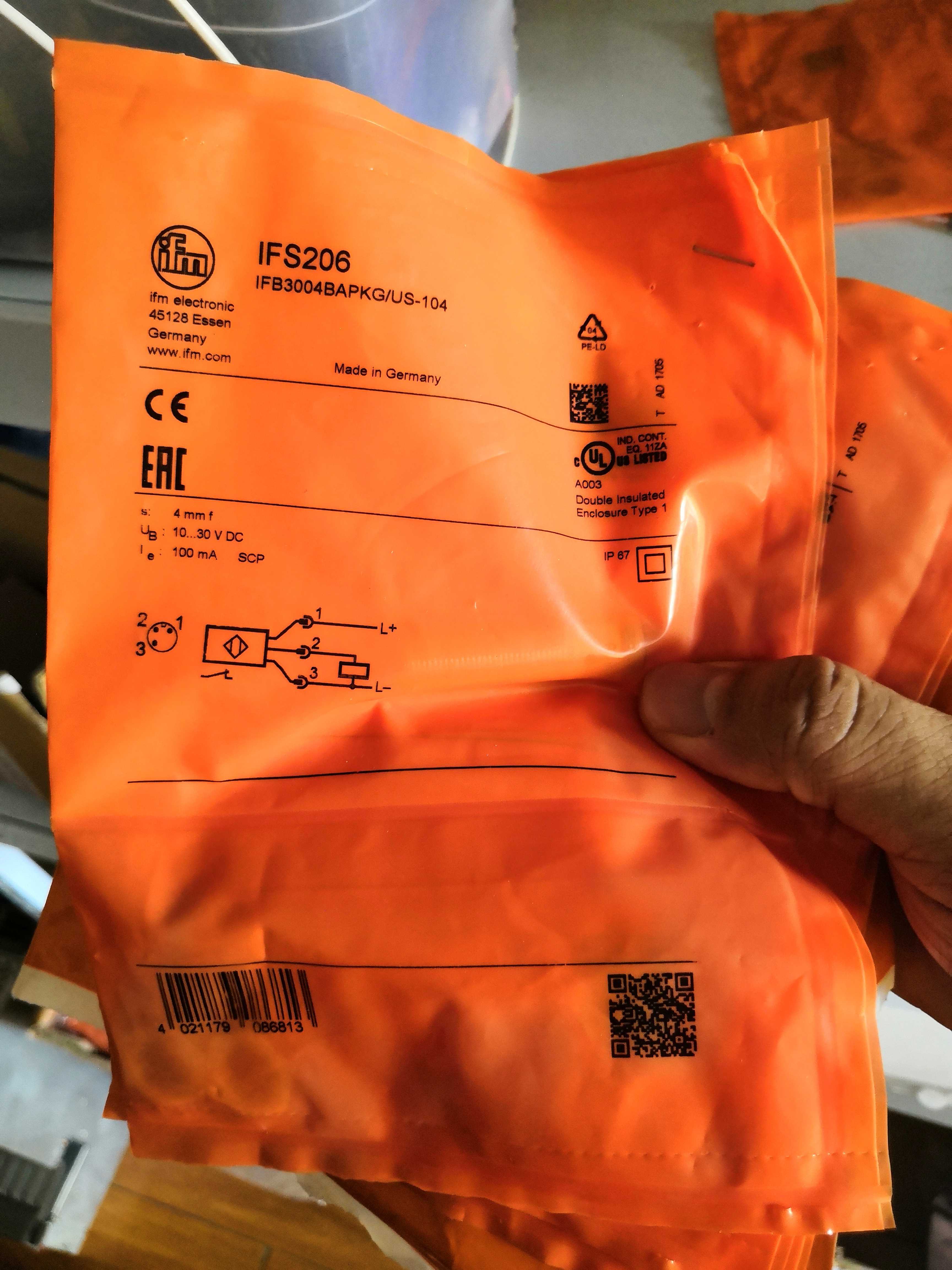 IFMIFS206传感器原装