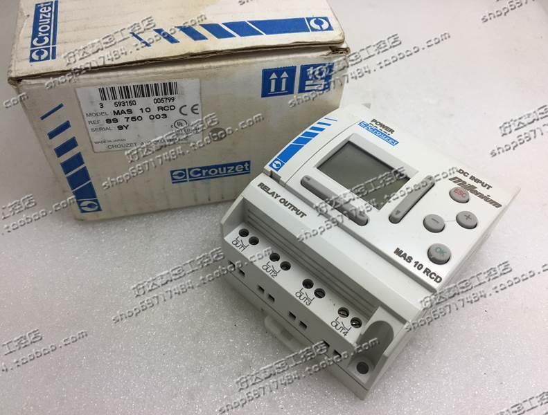 原装Crouzet0高诺斯 MAS 1RC D PLC 可编程控制JQO 10点MA器S 10R