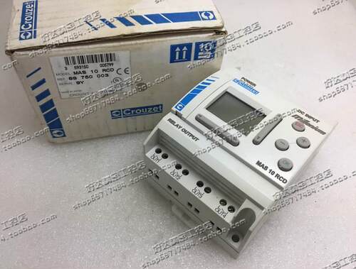 原装Crouzet0高诺斯 MAS 1RC D PLC 可编程控制JQO 10点MA器S 10R