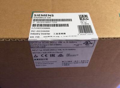 6SL3210-5BB21-5UV0 西门子 V20 220V变频器6SL32105BB215UV0询价