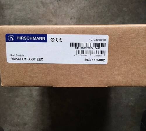 原装正品全新赫斯曼网络交换机 RS2-4TX/1FX-ST EEC全新原装件.询