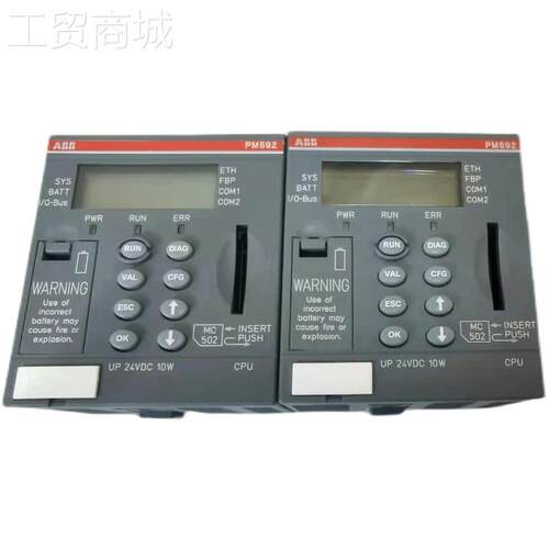 ABB模块PM592-ETH A9 A8现货PM592-ETH B0 原装1SAP150200R0271议