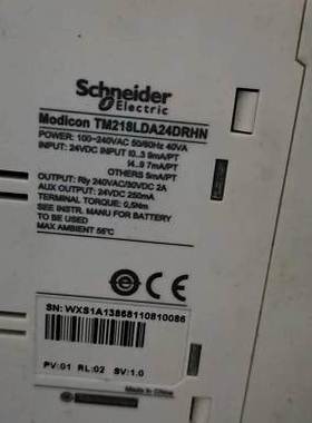施耐德PLC TM2DOCKN M218扩展采集模块进口原装正品询价