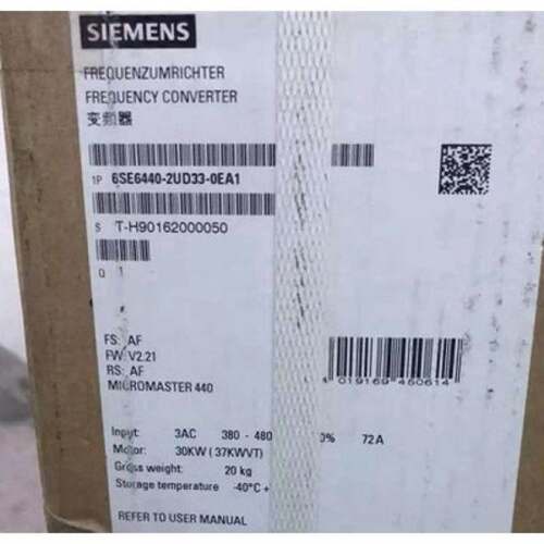 MM440变频器30KW6SE6440-2UD33-0EA1西门子6SE64402UD330EA1询价
