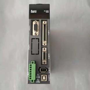 实物拍摄 台达A2伺服100瓦驱动 套装 电机带刹车 插头线齐全 U型号