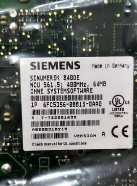 SIEMENS西门子数控主板6FC5356-0BB15-0AA0原装现货NCU571.5询价