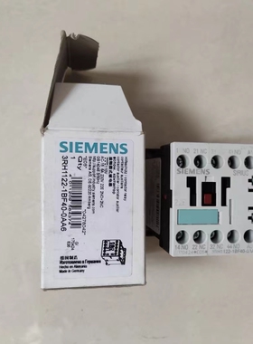 西门子Siemens(德国产)接触器3RH1122-1BF40
