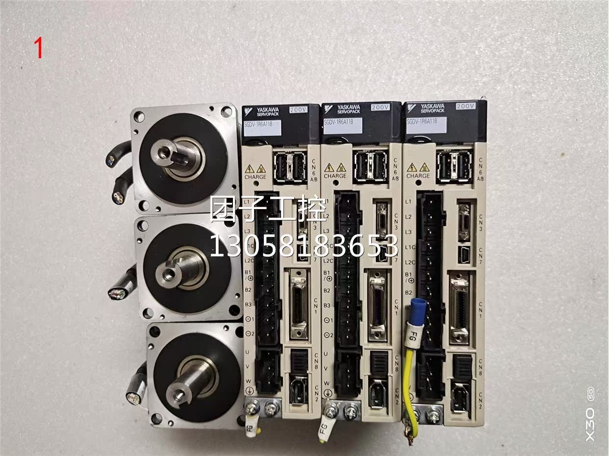 ￥安川五系M2总线驱动器SGDV-1R6A11B加值带 询价