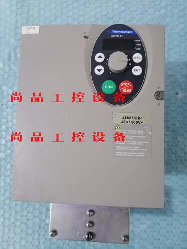 施耐德4KW 、 ATV31HU40N4A原装拆机变频器，询价