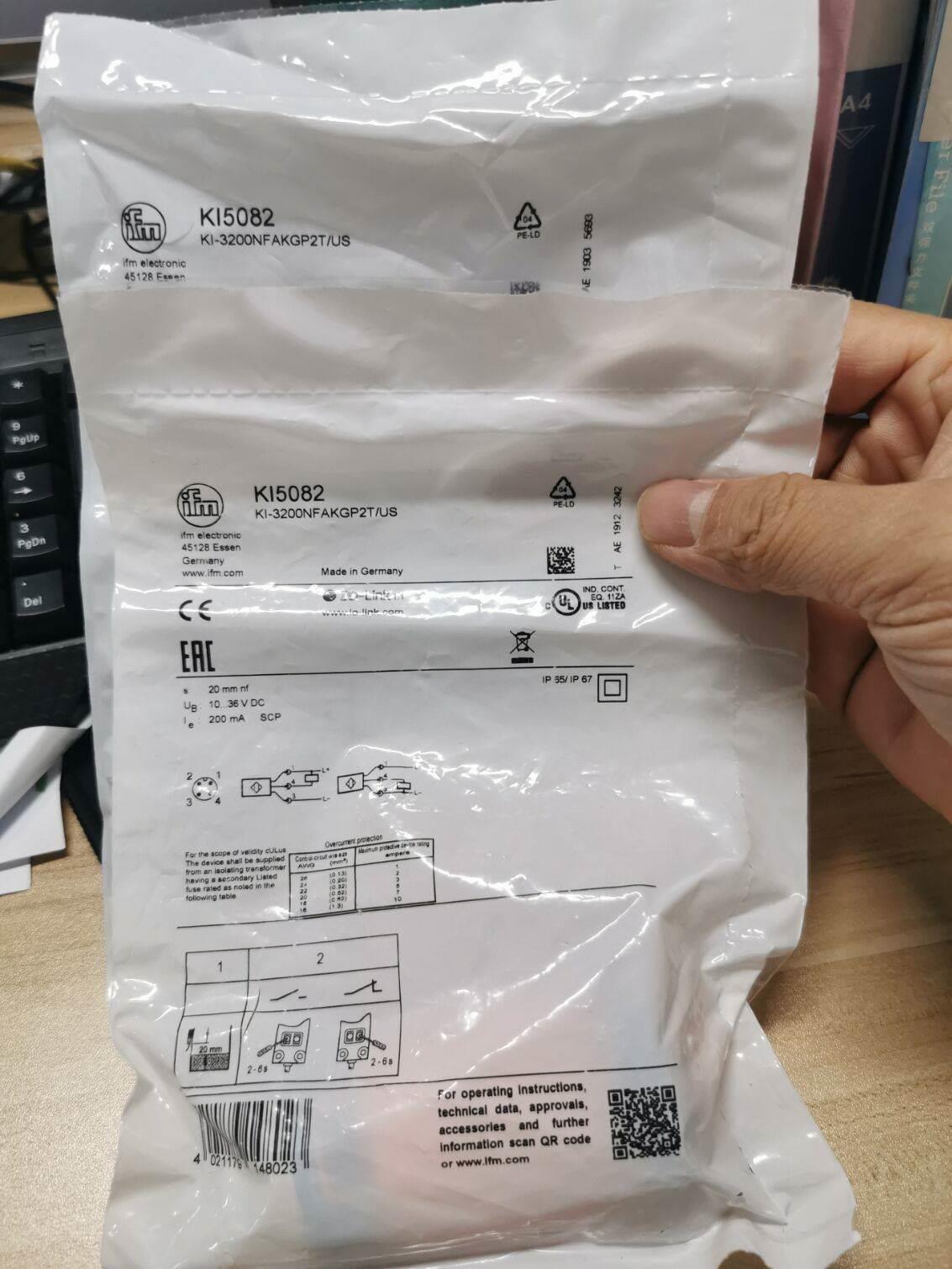 ！ IFM KI5082 KI5083 KI5084 KG5065传感器原装现询价