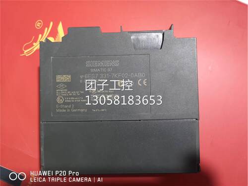 ！6ES7331-7KF02-0AB0西门子PLC模块SM331 6ES7 331-7KFO2-OABO询