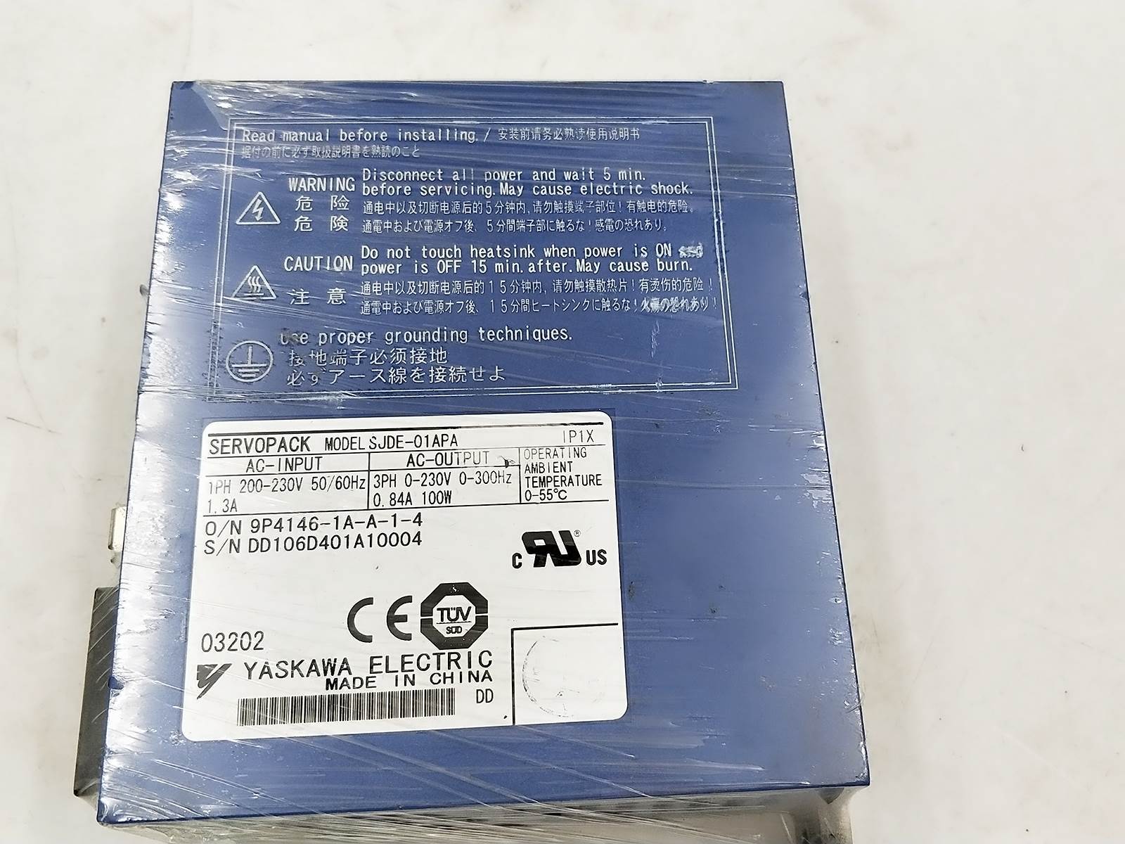 议价安川骏马伺服驱动器SJDE-01AP全新包邮顺丰￥