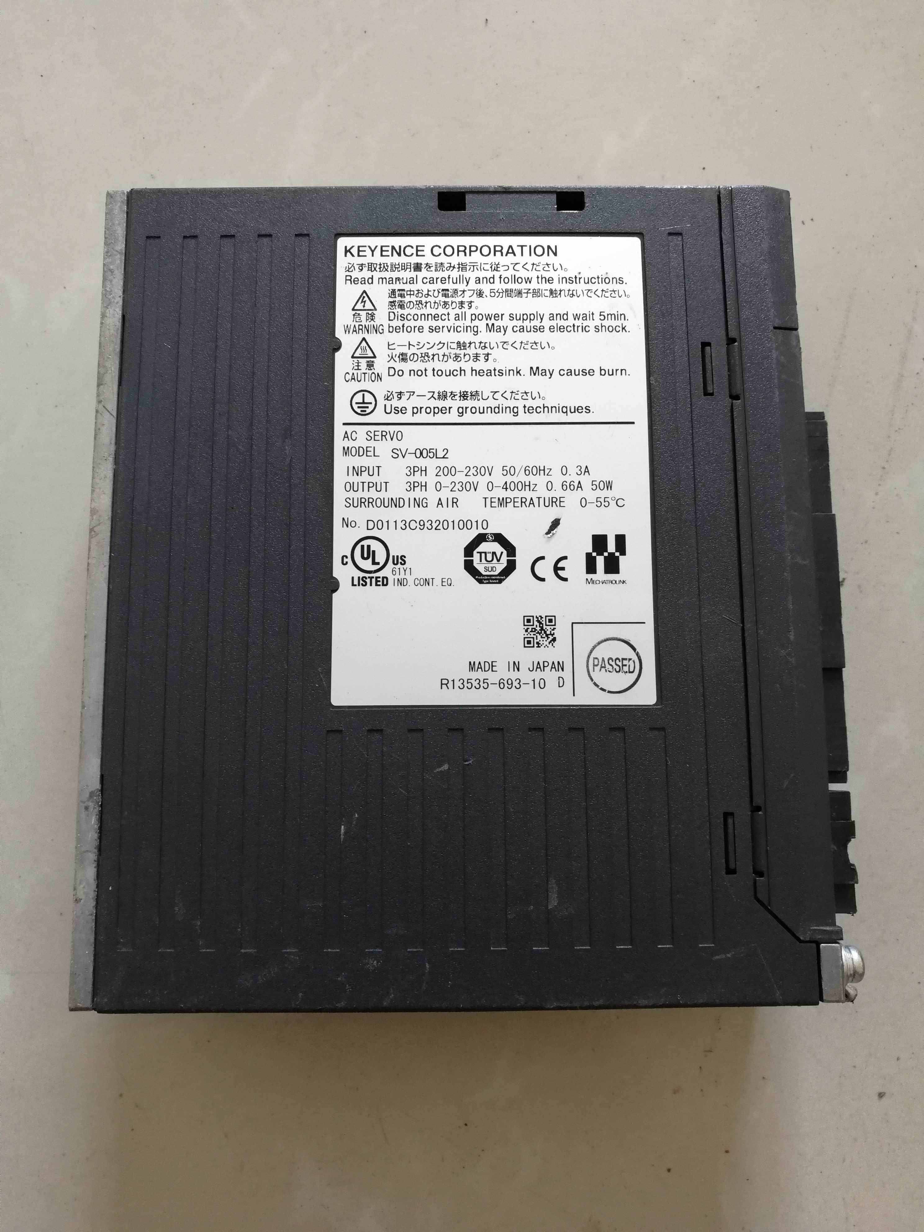 基恩士伺服驱动器SV-