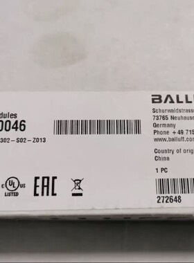 全新包装已拆封BALLUFF巴鲁夫BNI0046 BNI IOL-302-S02-Z013询价