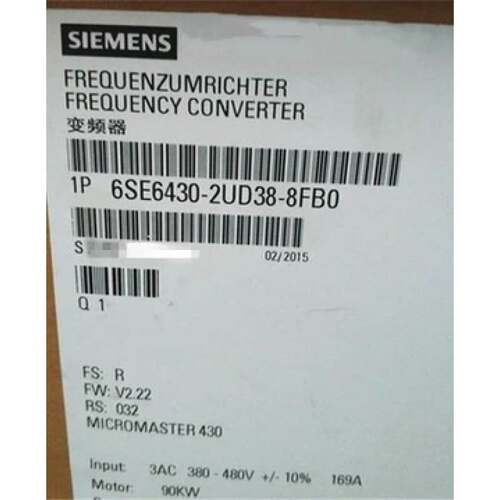 西门子M430系列变频器6SE6430-2UD42-5GB0原装二次矩250KW无滤波